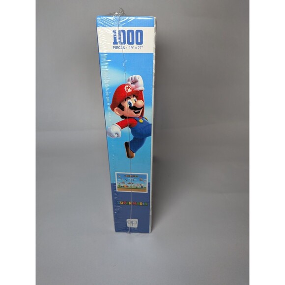 Super Mario 1000 Piece Puzzle Mayhem Nintendo Product Luigi Mario Bowser - Picture 5 of 6